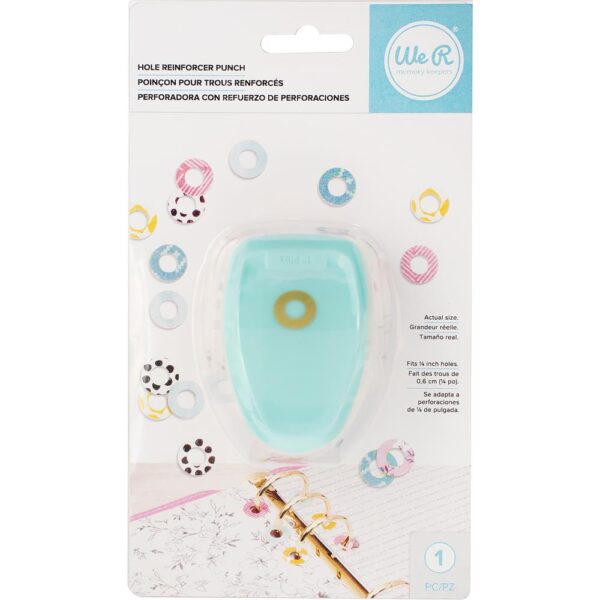 WE R MEMORY KEEPERS HOLE REINFORCER PUNCH WE R MEMORY KEEPERS HOLE REINFORCER PUNCH