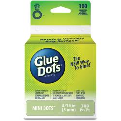 GLUE DOTS 3/16" PERMANENT BOX