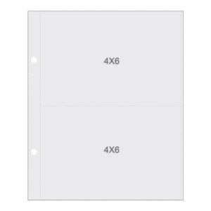 SS SN@P! POCKET PAGES PROTECTORS 4X6