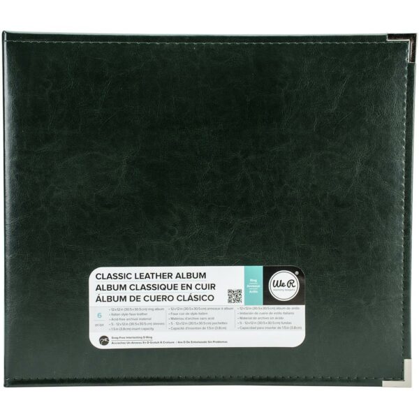WE R MEMORY KEEPERS 3RING 12X12 BLACK WE R MEMORY KEEPERS 3RING 12X12 BLACK
