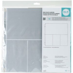 WE R MEMORY KEEPERS RING SLEEVE 3-4X6, 1 12X6