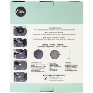 SIZZIX SHRINK PLASTIC ACCESSORIES