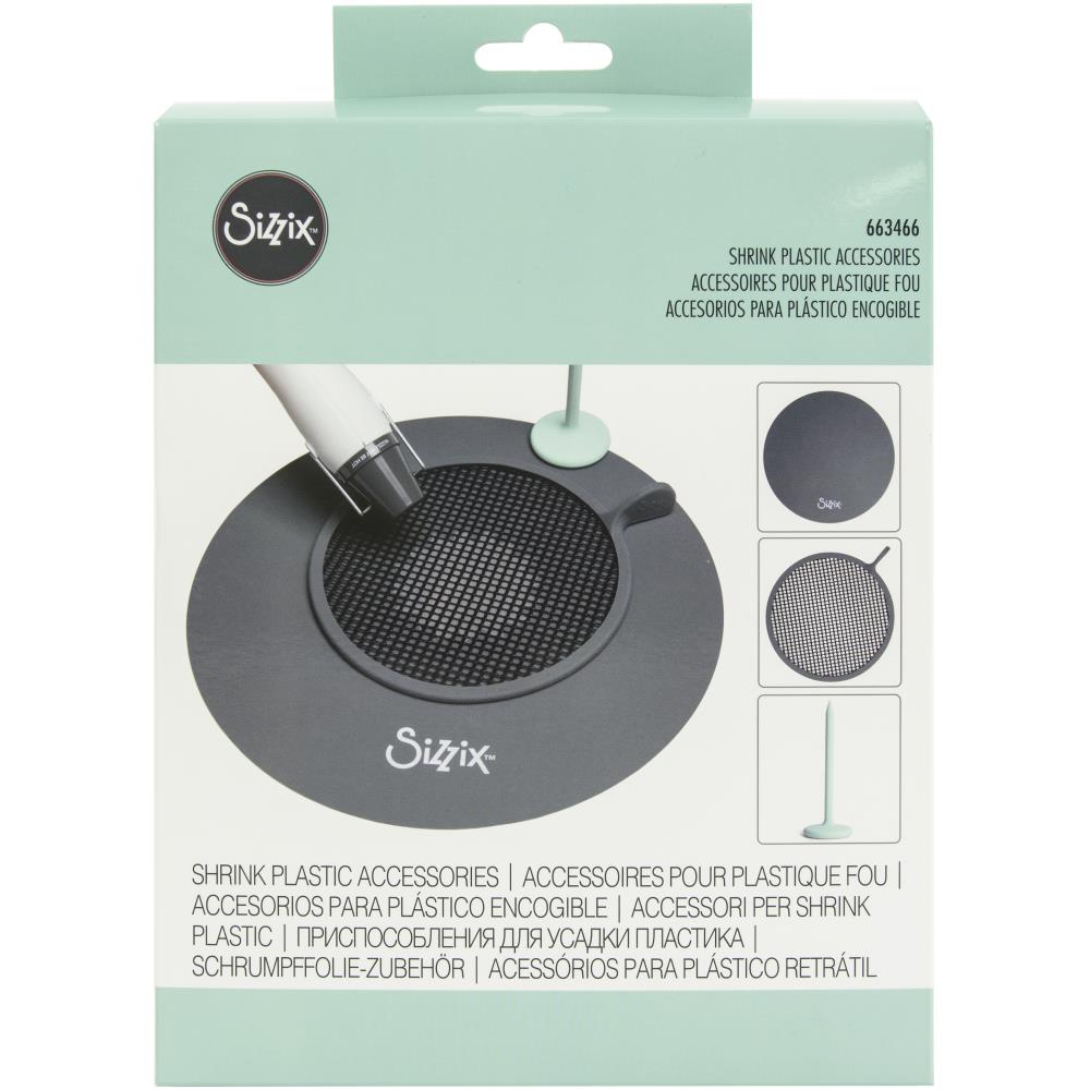 SIZZIX SHRINK PLASTIC ACCESSORIES