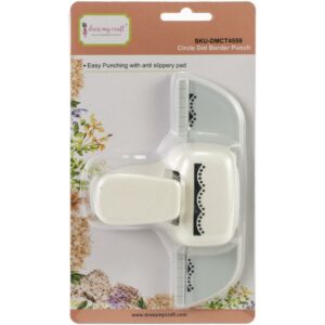 DRESS MY CRAFT BORDER PUNCH CIRCLE DOT