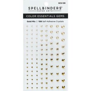 SPELLBINDERS GEMS GOLD MIX