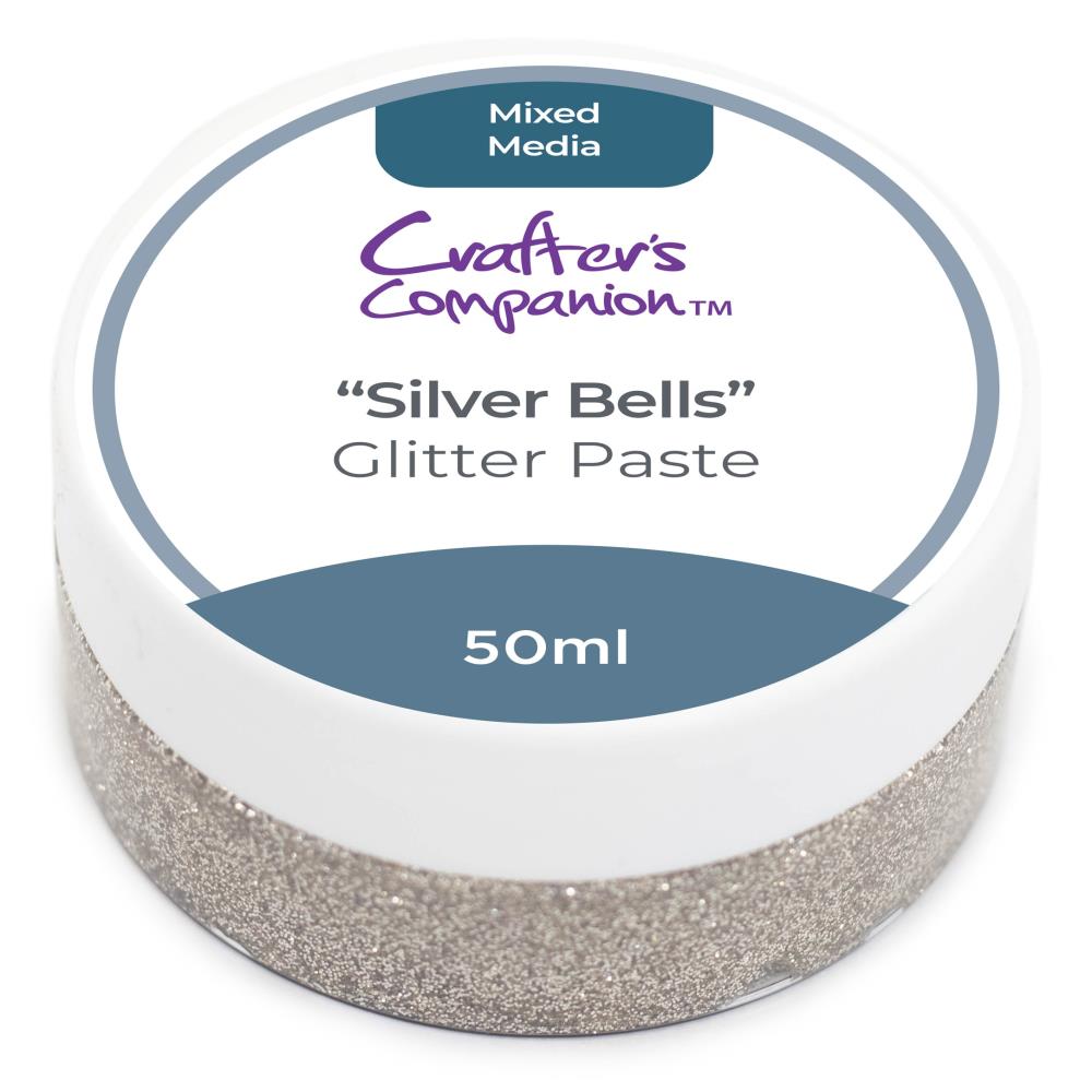 CRAFTER'S COMPANION GLITTER PASTE SILVER BELLS
