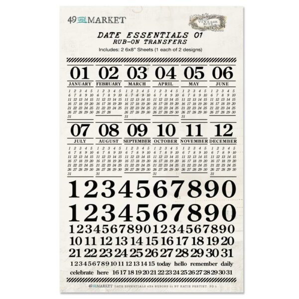 49 & MARKET DATE ESSENTIALS 01 RUB ON 49 & MARKET DATE ESSENTIALS 01 RUB ON