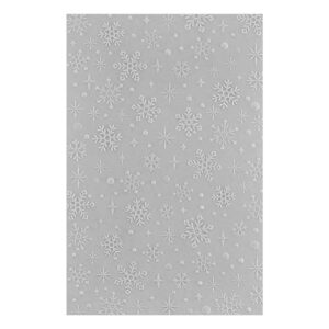 Spellbinders SIMON HURLEY EMBOSS FOLD SPARKLING SNOW