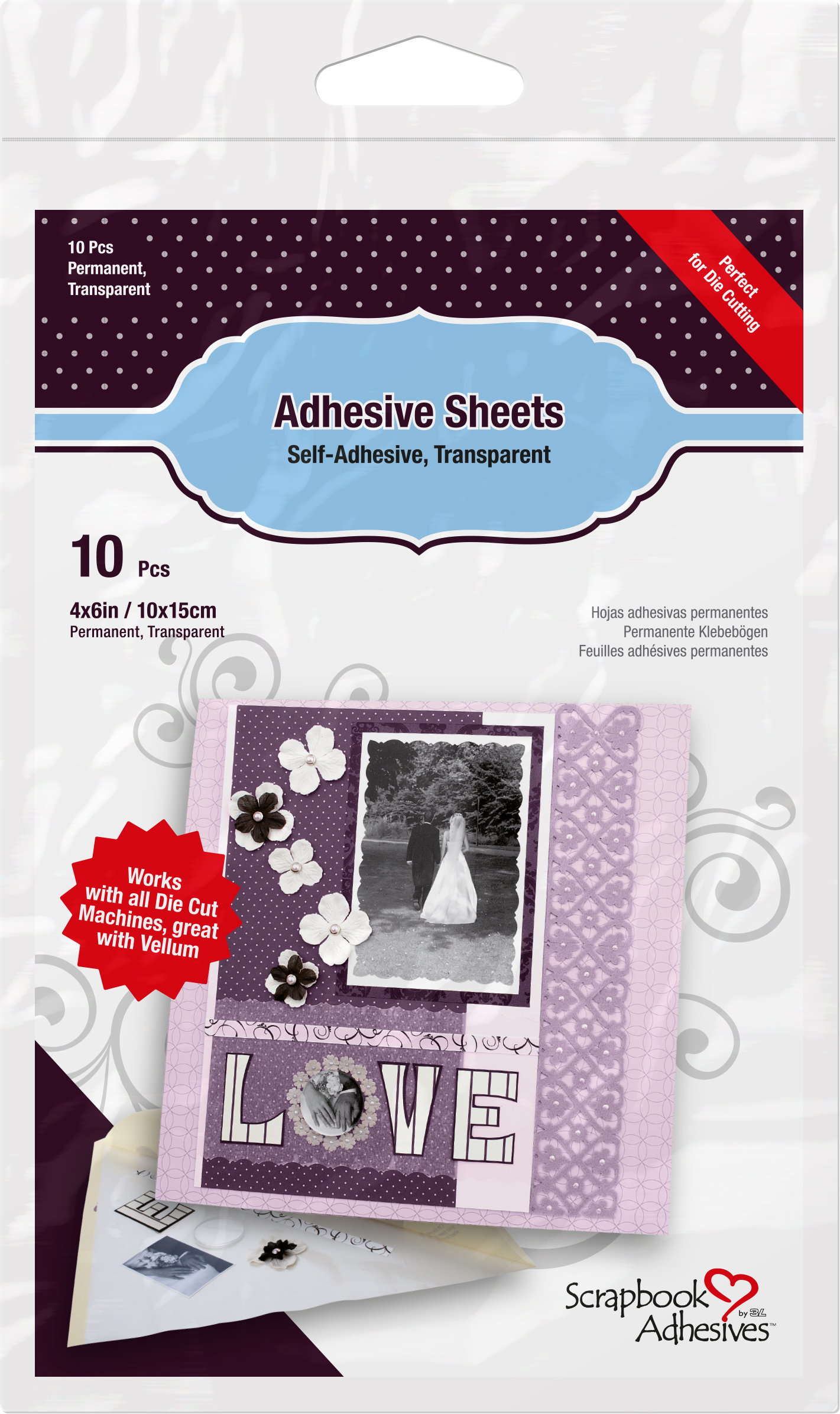 Scrapbook Adhesives Adhesive Transfer Sheets
