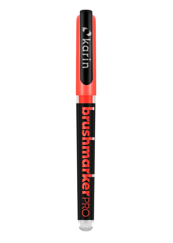 Brushmarker Pro Neon Orange Red 4020 Brushmarker Pro Neon Orange Red 4020