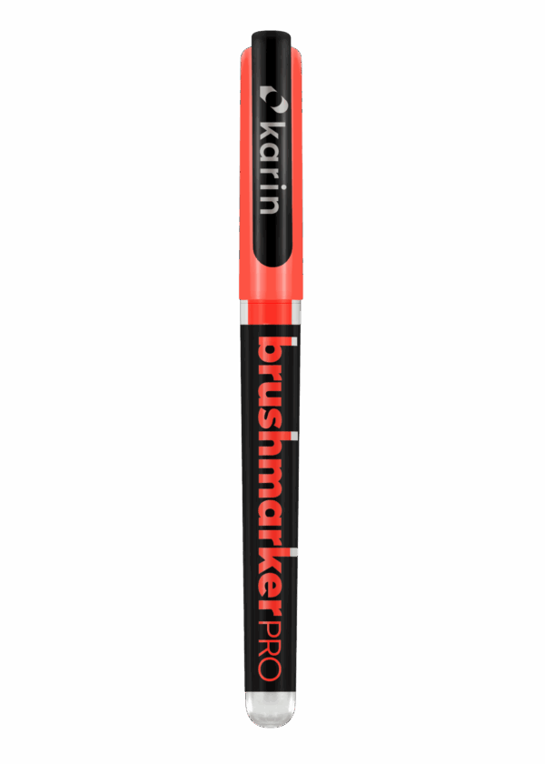Brushmarker Pro Neon Orange Red 4020