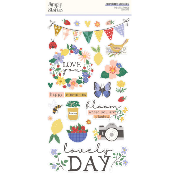 Simple Stories the Little Things 6X12 Chipboard Simple Stories the Little Things 6X12 Chipboard