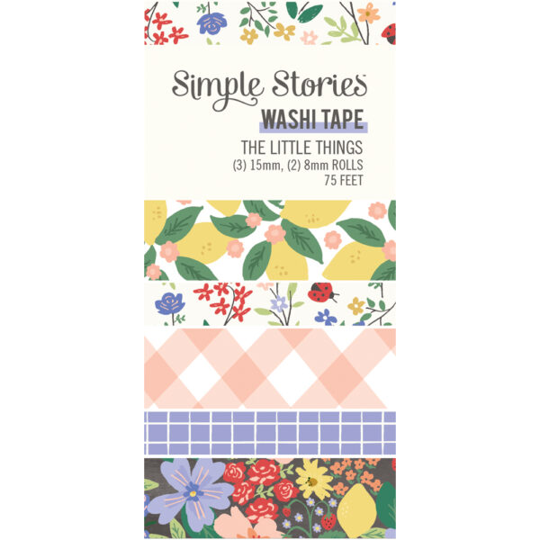 Simple Stories the Little Things Washi Tape Simple Stories the Little Things Washi Tape
