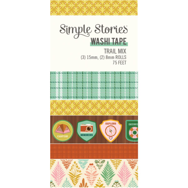 Simple Stories Trail Mix Washi Tape Simple Stories Trail Mix Washi Tape