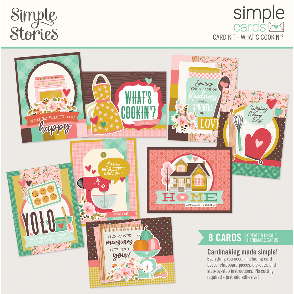 Simple Stories What’s Cookin’ ? Card Kit