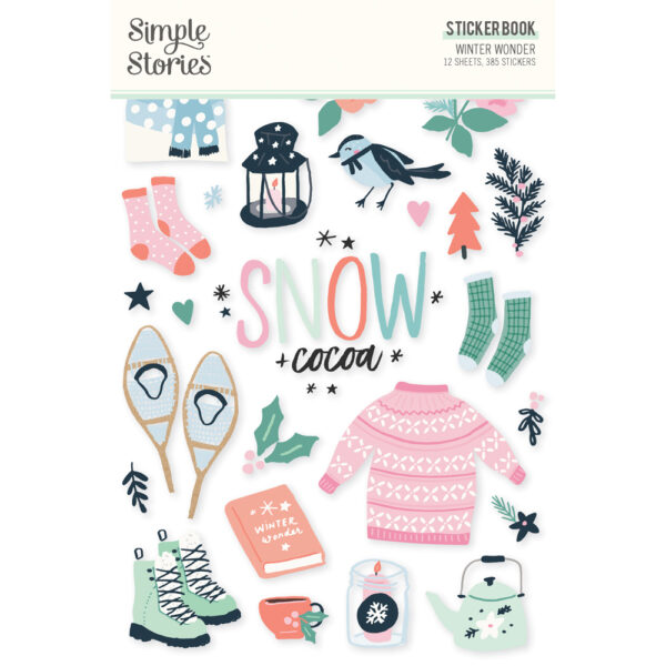 Simple Stories Winter Wonder Sticker Book Simple Stories Winter Wonder Sticker Book