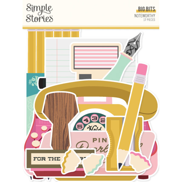 Simple Stories Noteworthy Big Bits & Pieces Simple Stories Noteworthy Big Bits & Pieces