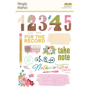 Simple Stories Noteworthy Rub Ons