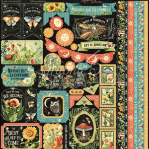 Graphic 45 Life Is Abundant 12X12 Collection Pack With Stickers