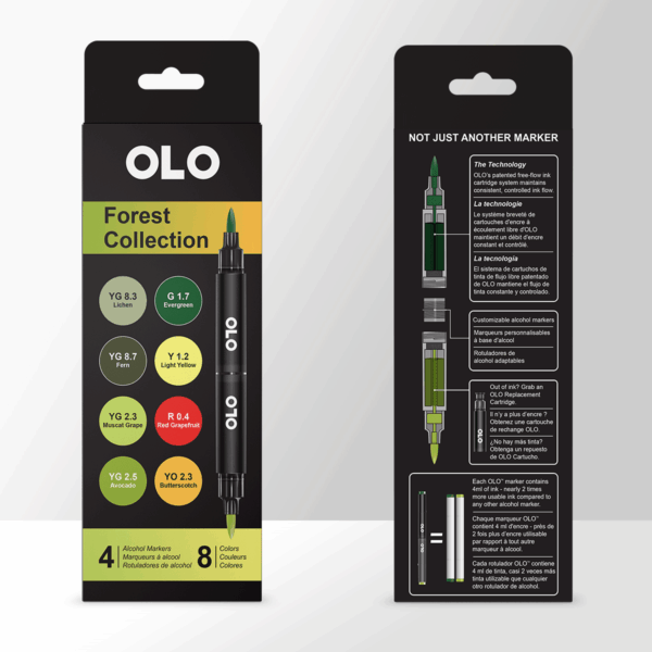 Olo 4 Piece Set Forest