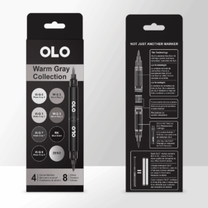 Olo 4 Piece Set Warm Gray