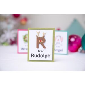 Sizzix Thinlit Die Christmas Alphabet