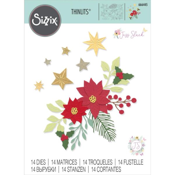 Sizzix Thinlit Die Festive Foliage Sizzix Thinlit Die Festive Foliage