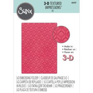 Sizzix 3D Embossing Folder Ornate Repeat