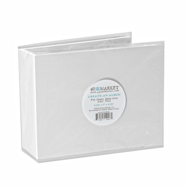 49 & MARKET WIDE CHUNKY ALBUM COVER WHITE 49 & MARKET WIDE CHUNKY ALBUM COVER WHITE