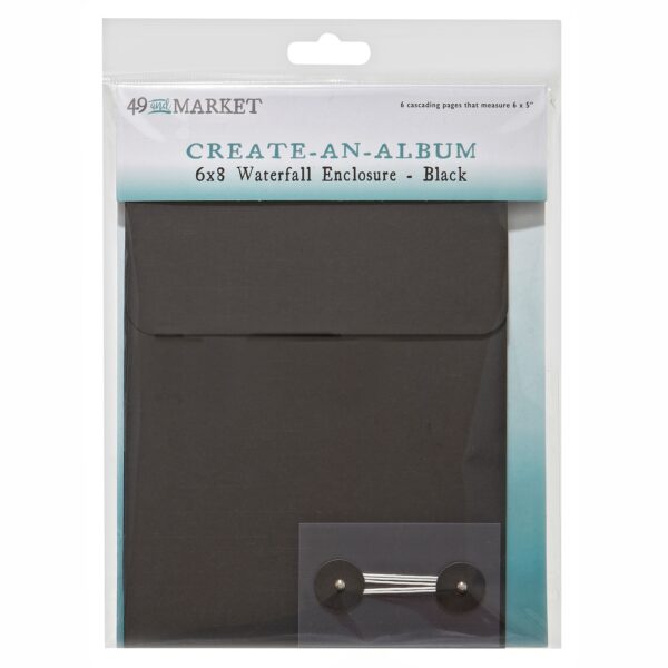 49 & MARKET WATERFALL ENCLOSURE BLACK 6X8 49 & MARKET WATERFALL ENCLOSURE BLACK 6X8
