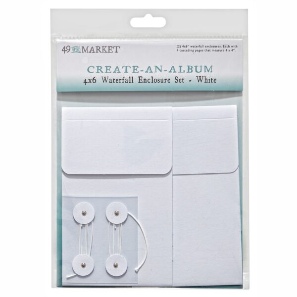 49 & MARKET WATERFALL ENCLOSURE WHITE 4X6 49 & MARKET WATERFALL ENCLOSURE WHITE 4X6