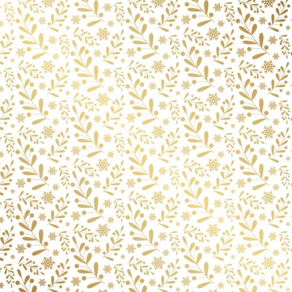 CRAFTER'S COMPANAION LUXURY ACETATE FESTIVE GOLD & SILVER