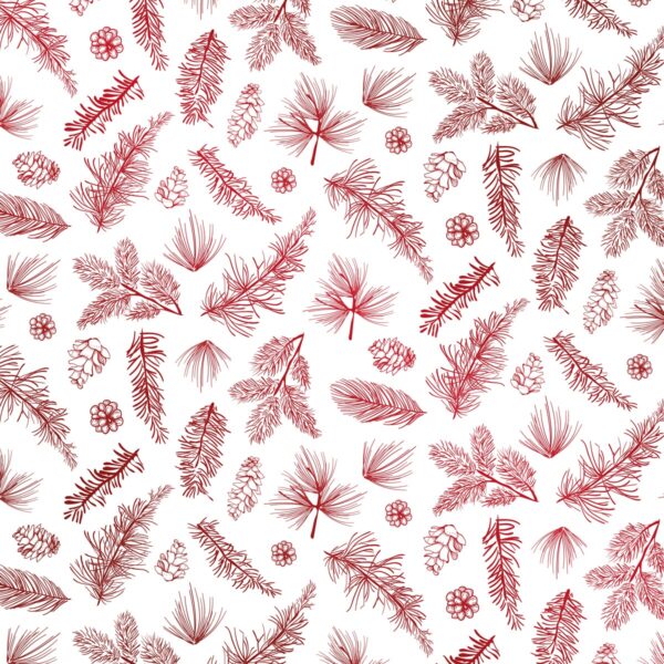 CRAFTER'S COMPANAION LUXURY ACETATE FESTIVE RED & GREEN