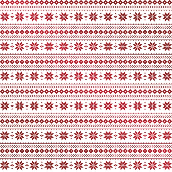 CRAFTER'S COMPANAION LUXURY ACETATE FESTIVE RED & GREEN