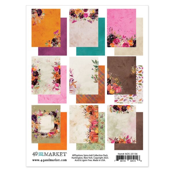49 & Market Art Options Spice 6X8 Collection