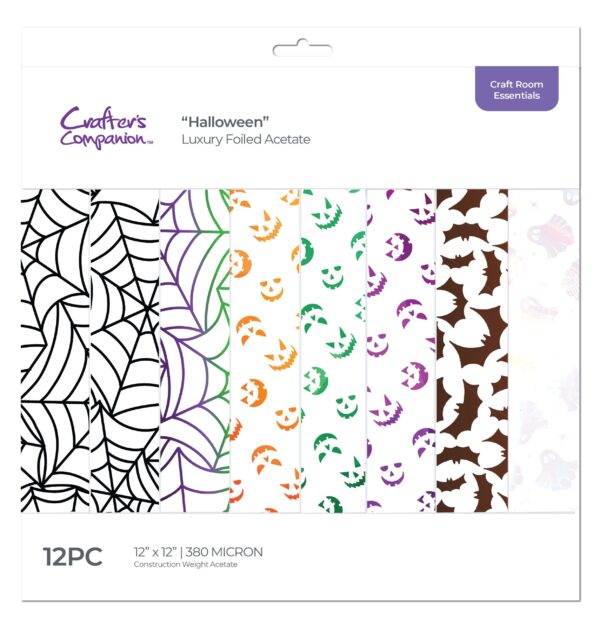 CRAFTER'S COMPANAION LUXURY ACETATE FESTIVE HALLOWEEN