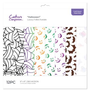 CRAFTER'S COMPANAION LUXURY ACETATE 8X8 HALLOWEEN