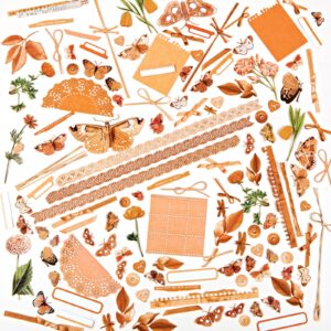 49 & Market Color Swatch Peach Elements