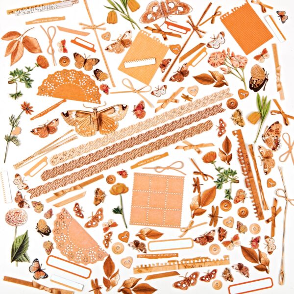 49 & Market Color Swatch Peach Elements