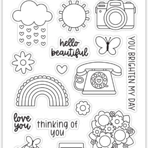 Doodlebug Hello Again Doodle Stamps