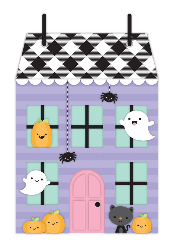 Doodlebug Sweet & Spooky Home Sweet Home Chipboard Album Doodlebug Sweet & Spooky Home Sweet Home Chipboard Album