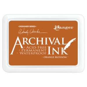 Ranger Archival Ink Pad Wendy Vecchi Orange Bloss