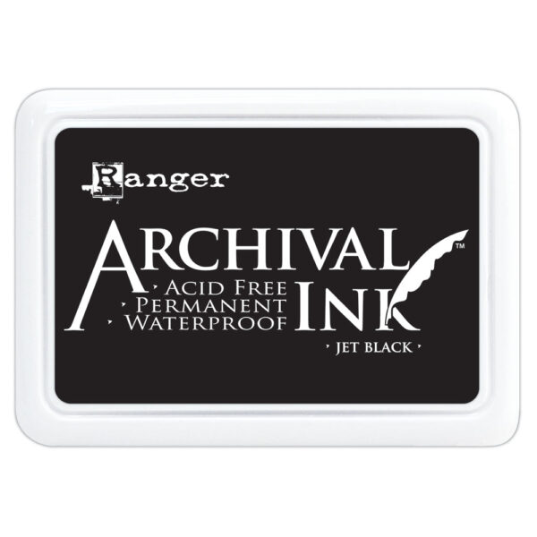 Ranger Archival Ink Pad Jet Black
