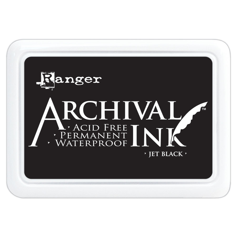 Ranger Archival Ink Pad Jet Black