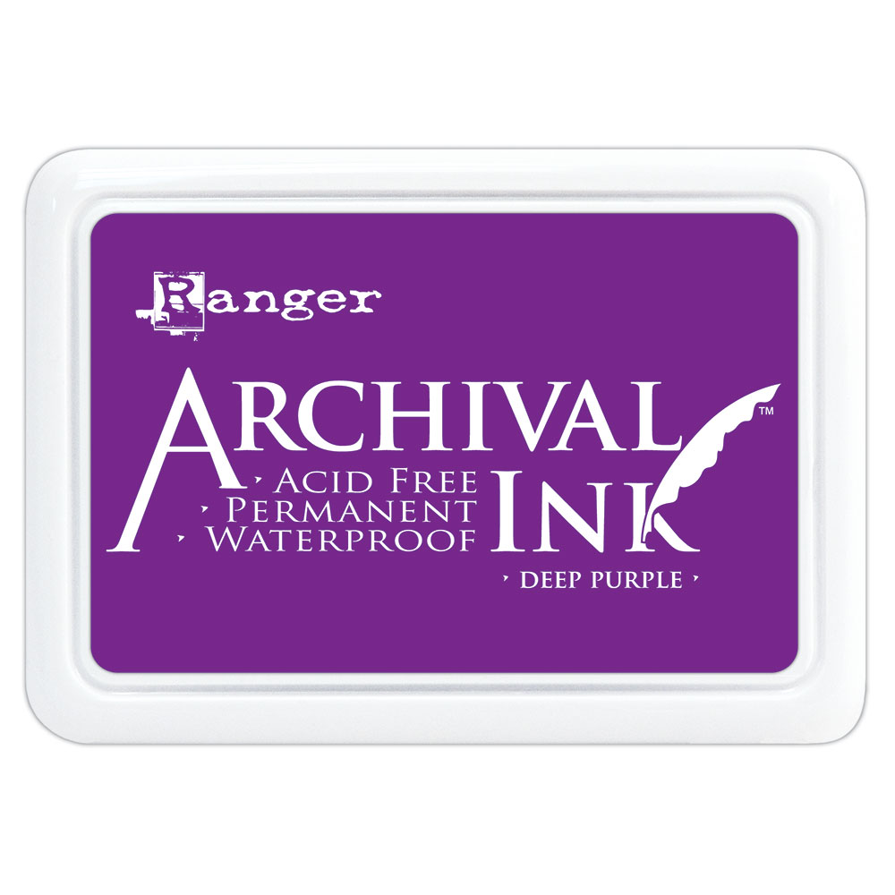 Ranger Archival Ink Pad Deep Purple
