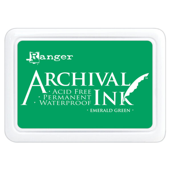 Ranger Archival Ink Pad Emerald Green