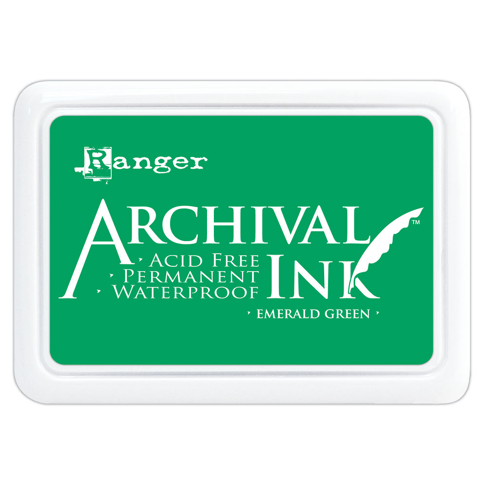 Ranger Archival Ink Pad Emerald Green