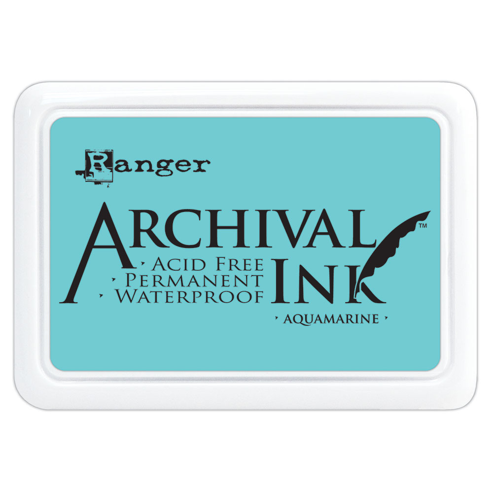 Ranger Archival Ink Pad Aquamarine