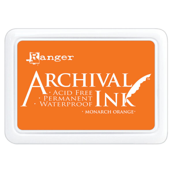 Ranger Archival Ink Pad Monarch Orange