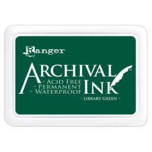 Ranger Archival Ink Pad Library Green